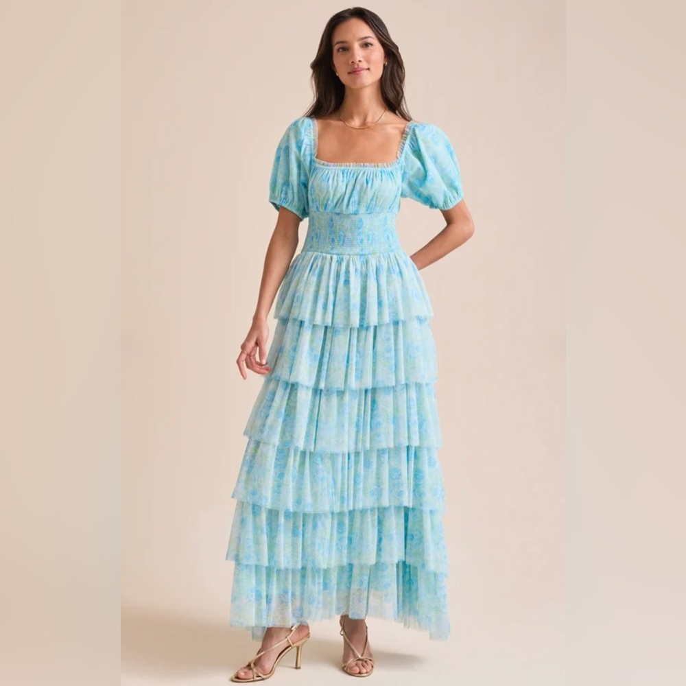 NWT Altar’d State Jane Floral Maxi Dress - Picture 2 of 6